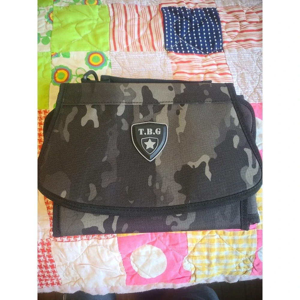 Tactical Baby Gear Changing Mat Pad Black Camouflage TBG Tactical Diaper Bag